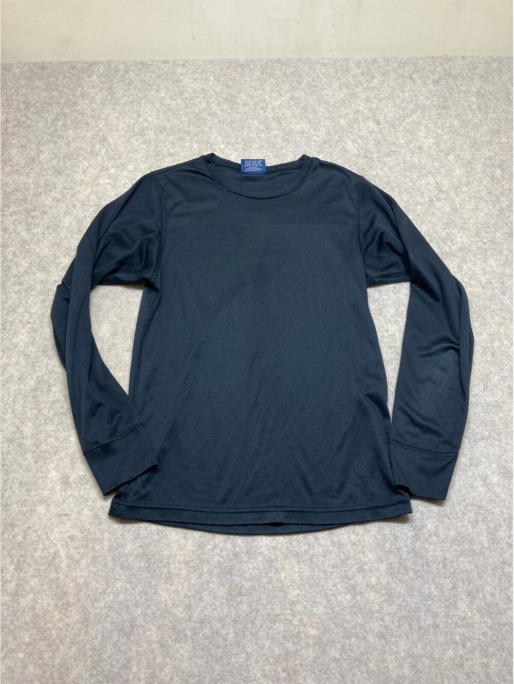Terramar Body-Sensors Base Long Sleeve Black Shirt